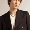 Herren-Blazer mit doppelter Knopfleiste in Dunkelblau