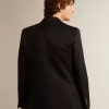 Herren-Blazer mit doppelter Knopfleiste in Dunkelblau