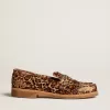 Herren-Loafer Jerry aus Ponyfell mit Leopardenmuster Herren-Loafer Jerry aus Ponyfell mit Leopardenmuster