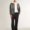 Herren-Sneaker „Ball Star” aus Leder mit Elefantenprint und schwarzem Lederstern