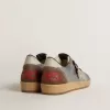 Herren-Sneaker „Ball Star” aus Nubuk und Wildleder mit goldfarbenem Metallic-Stern