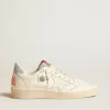 Herren-Sneaker „Ball Star LTD” aus Nappaleder mit weißem Stern und Fersenlasche mit Swarovski-Kristallen Herren-Sneaker „Ball Star LTD” aus Nappaleder mit weißem Stern und Fersenlasche mit Swarovski-Kristallen