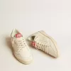 Herren-Sneaker „Ball Star LTD” aus Nappaleder mit weißem Stern und Fersenlasche mit Swarovski-Kristallen Herren-Sneaker „Ball Star LTD” aus Nappaleder mit weißem Stern und Fersenlasche mit Swarovski-Kristallen