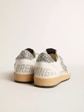 Herren-Sneaker „Ball Star Wishes” aus Nappaleder mit Glitzerstern und Fersenlasche