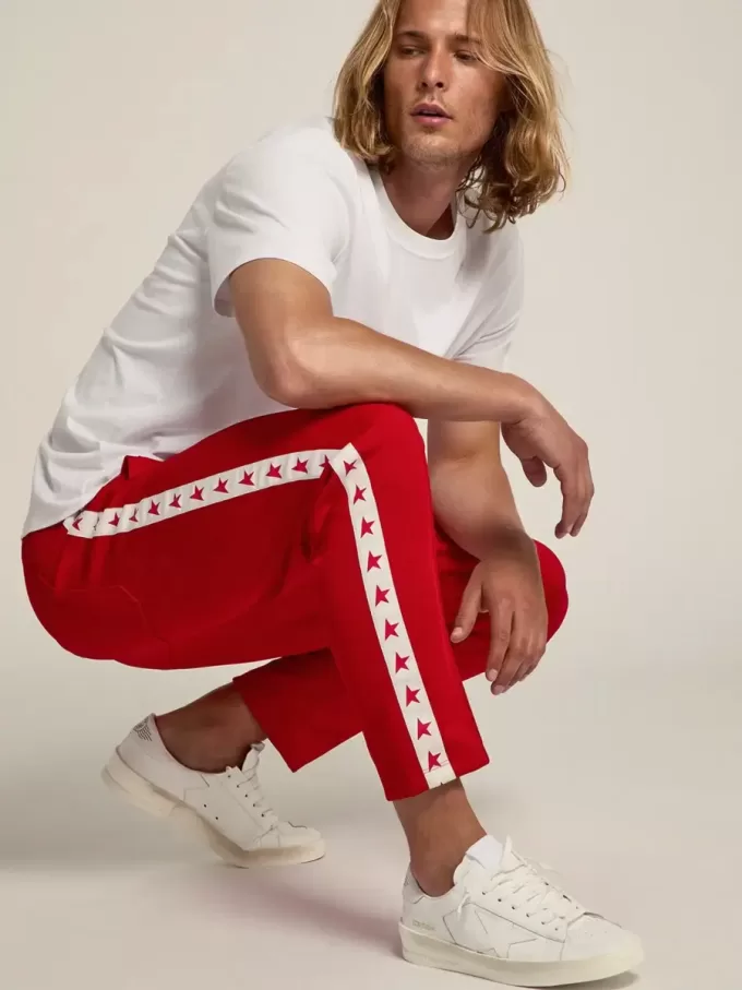 Herren-Sneaker Stardan aus weißem Leder