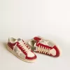 Herren-Sneaker Stardan LTD aus Mesh und Nubukleder mit Nappa-Stern und Lederlasche an der Ferse Herren-Sneaker Stardan LTD aus Mesh und Nubukleder mit Nappa-Stern und Lederlasche an der Ferse