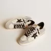 Herren-Sneaker Stardan LTD aus Nappa und Leder mit Stern aus Wildleder und Fersenlasche aus Leder