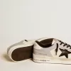 Herren-Sneaker Stardan LTD aus Nappa und Leder mit Stern aus Wildleder und Fersenlasche aus Leder