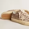 Herren-Sneaker V-Star aus taubengrauem Wildleder mit hellgrauem Lederstern