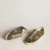 Herren-Super-Star LTD aus Wildleder mit metallischem Lederstern und Leder-Fersenlasche