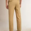 Herrenhose aus Wollgabardine in Sand
