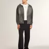 Herrenmodell VCE Penstar aus schwarzem Wildleder mit schwarzer Lederkappe