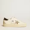 Hi Star LTD mit Swarovski-Kristallstern und schwarzer Lederferse