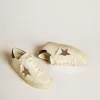 Hi Star LTD mit Swarovski-Kristallstern und schwarzer Lederferse