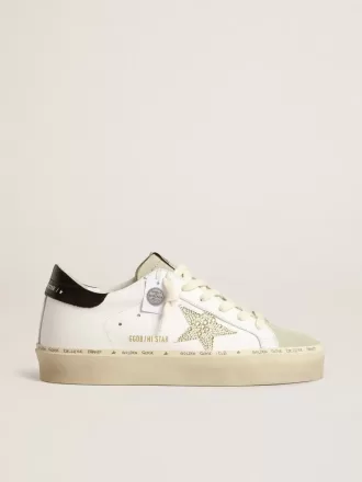 Hi Star mit Swarovski-Kristallstern und schwarzer Fersenlasche
