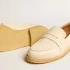 Jerry Loafer aus butterweißem Leder