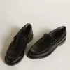 Jerry Loafer aus schwarzem Lackleder