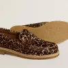 Jerry Loafer für Damen aus Ponyfell mit Leopardenmuster