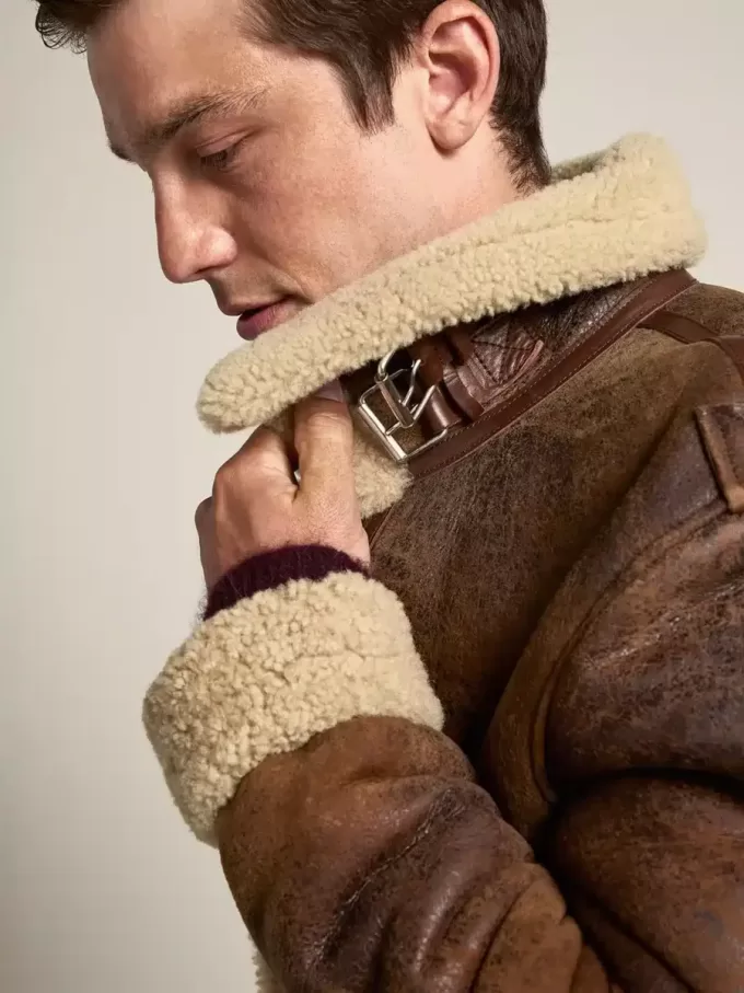 Journey Collection Arvel Shearling-Jacke Journey Collection Arvel Shearling-Jacke