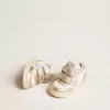 June Junior aus Nappa- und Metallic-Leder mit Glitzerstern