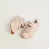 Junior Lightstar aus rosa Leder und Mesh mit rosa Lederstern