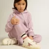 Junior May School aus Leder mit Glitzerstern und Fersenlasche