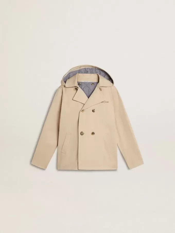 Kinder-Trenchcoat mit herausnehmbarer Innenweste Kinder-Trenchcoat mit herausnehmbarer Innenweste