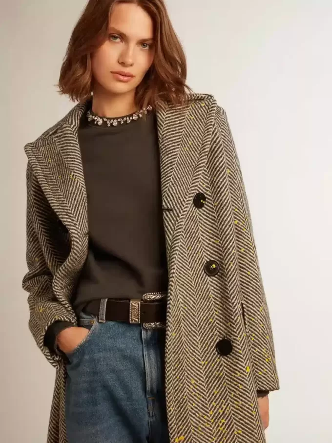 Anthrazitgraues Sweatshirt für Damen mit Kristallen Anthrazitgraues Sweatshirt für Damen mit Kristallen