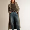 Anthrazitgraues Sweatshirt für Damen mit Kristallen Anthrazitgraues Sweatshirt für Damen mit Kristallen