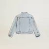 Leichte Jeansjacke mit Stickerei