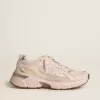 Lightstar für Damen mit Obermaterial aus rosa Leder und Mesh und rosa Stern