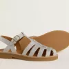 Maxime Junior Sandalen in Silber mit Mikroglitter
