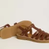 Maxime Young Sandalen aus braunem Leder Maxime Young Sandalen aus braunem Leder