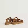 Maxime Young Sandalen aus braunem Leder Maxime Young Sandalen aus braunem Leder