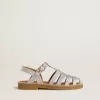 Maxime Young Sandalen in Silber mit Mikroglitter Maxime Young Sandalen in Silber mit Mikroglitter