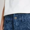 Mädchenjeans in mittlerer Waschung mit Print