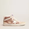 Mid Star für Damen mit rosa Glitzer