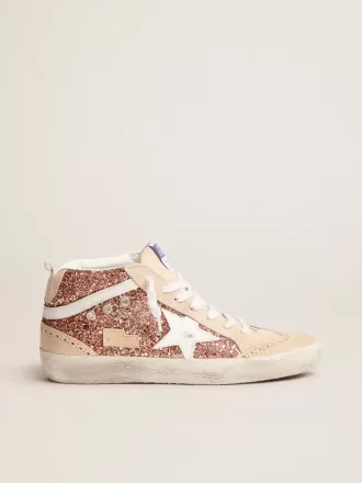 Mid Star für Damen mit rosa Glitzer