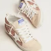 Mid Star für Damen mit rosa Glitzer