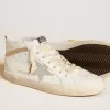 Mid Star LTD mit Stern und Fersenlasche aus Wildleder mit Swarovski-Kristallen
