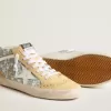 Mid Star mit Herzprint aus Swarovski-Kristallen und silbernem Flash Mid Star mit Herzprint aus Swarovski-Kristallen und silbernem Flash