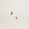 Ohrstecker für Damen in Antikgoldfarbe Ohrstecker für Damen in Antikgoldfarbe