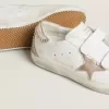 Old School LTD für Damen mit roségoldfarbenem Metallic-Lederstern und Fersenlasche Old School LTD für Damen mit roségoldfarbenem Metallic-Lederstern und Fersenlasche