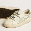 Old School Young mit Wildlederstern und metallischer Lederferse Old School Young mit Wildlederstern und metallischer Lederferse