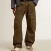 Olivgrüne Cargohose