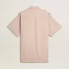 Oversized-Fit-Jeanshemd für Damen in Pink