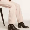 Patty Stiefeletten aus schwarzem Leder