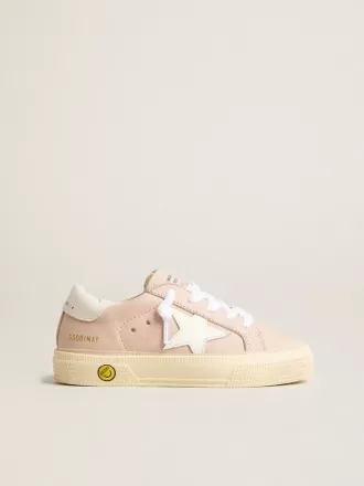 Pink May Teen mit weißem Lederstern