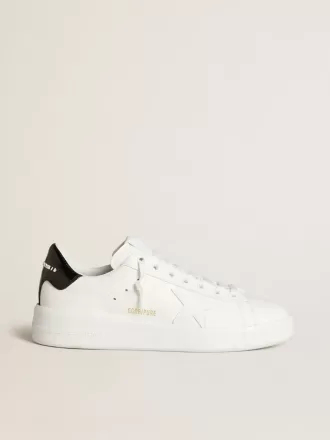 Purestar für Damen mit Lederstern und schwarzer Lackleder-Fersenlasche