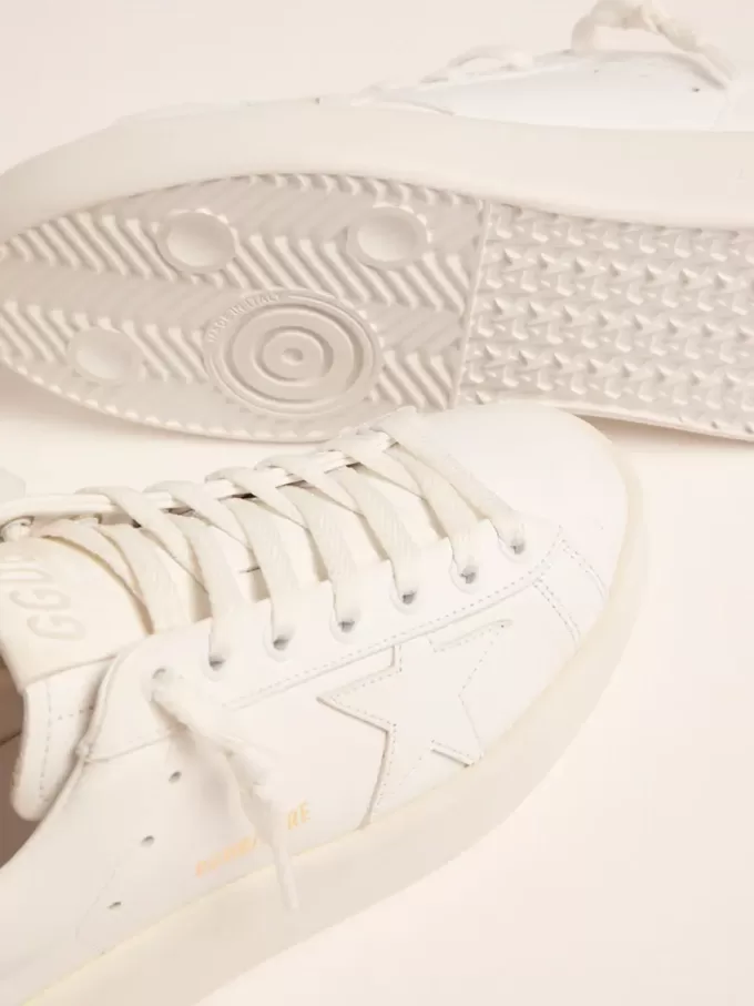 Purestar Sneakers für Damen mit goldfarbener Fersenlasche